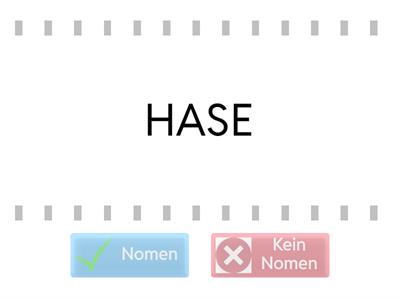 Nomen oder kein Nomen?