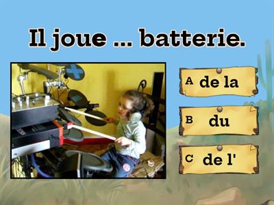 Ado 1 instrument et article