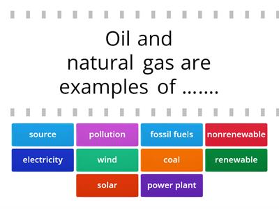 Senior B - Oxford Discover 3 - unit 9  -ENERGY 3