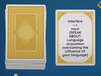 Noun forms - speaking (Empower C1 1b)