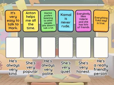 Unit 3.5 Character Life Vision A1/A2