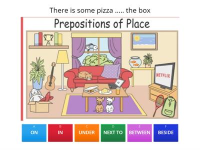 A2 Choose the correct preposition.