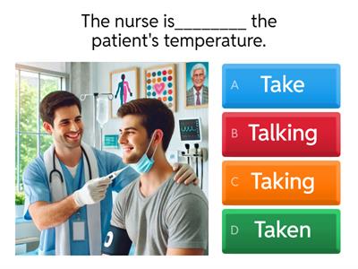Present Continous - Hospital