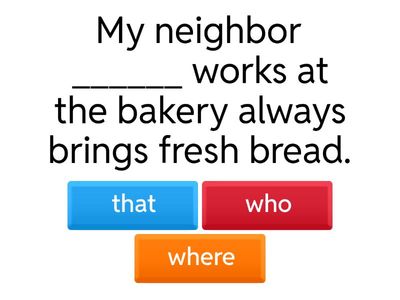 Defining & Non-Defining Relative Clauses