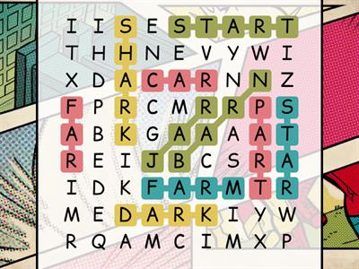 Module 7; Week 2 - Wordsearch