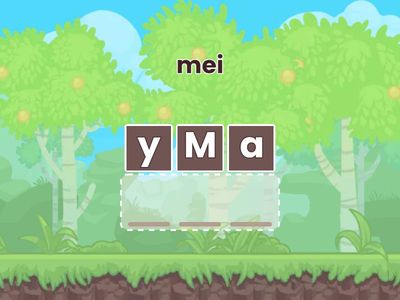 1MH / 2.5 / Vocabulary: Days, Months and Seasons ANAGRAM