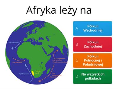 Afryka - powtórzenie materiału