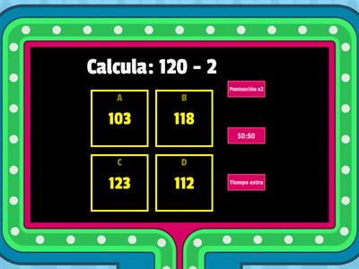 Matemáticas (series, sumas, restas...)