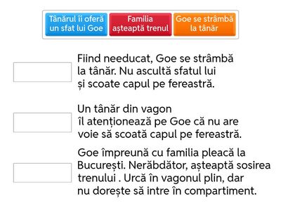 Dl. Goe - povestirea fragmentelor