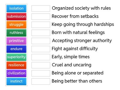 COTW Chapter 1, Tier 2 and 3