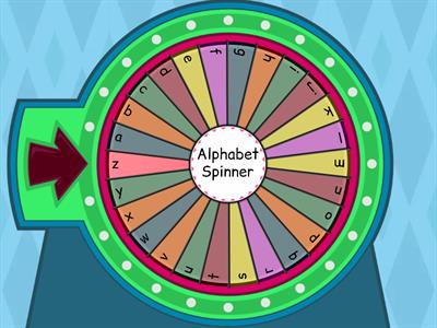 Alphabet Spinner (lowercase)