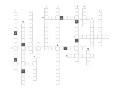 Vocabulary Chapter 11 Crossword, Child Development