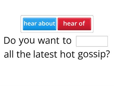 Confusing Verbs + Prepositions (Pre-Intermediate)