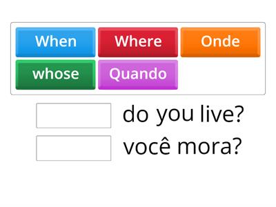 Interrogative and relative pronouns