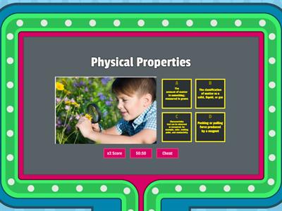 Physical Properties of Matter