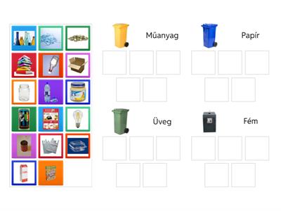 Környezetvédelem, Szelektív hulladék gyűjtése