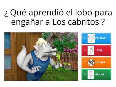 EL LOBO Y LOS 7 CABRITOS