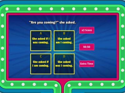 Direct to Indirect Speech