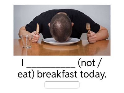 Past simple activity 2 (all forms)