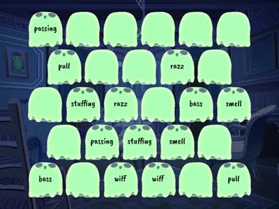 Reading Rev week 5 floss rule boom word match b