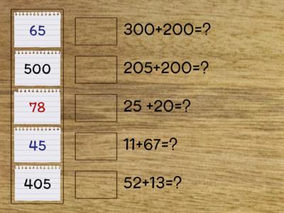 Adding Numbers Without Regrouping