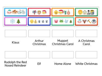Christmas movies (Emoji version)
