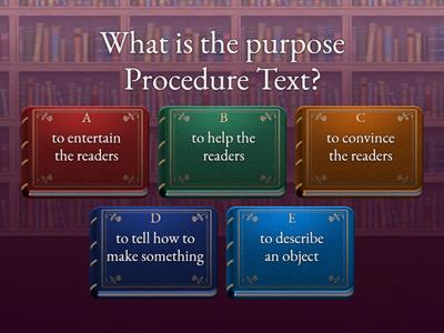 Procedure Text