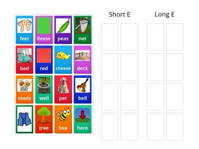 Long /e/ vs Short /e/