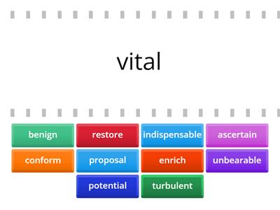 Toefl vocab lesson 3 