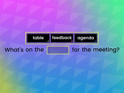 UNIT ONE: Business English