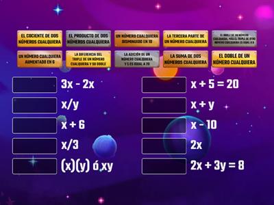 LENGUAJE ALGEBRAICO