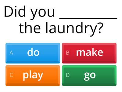 Make / Do / Play / Go