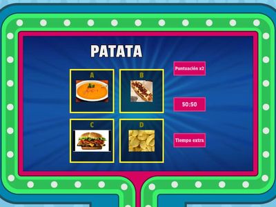 Las COMIDAS y ALIMENTOS en español