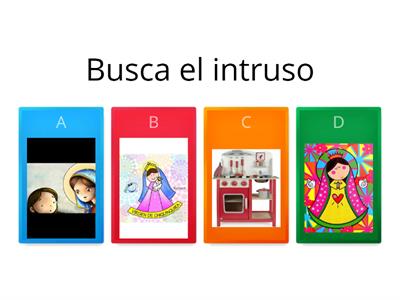 LA VIRGEN. INFANTIL 4 AÑOS