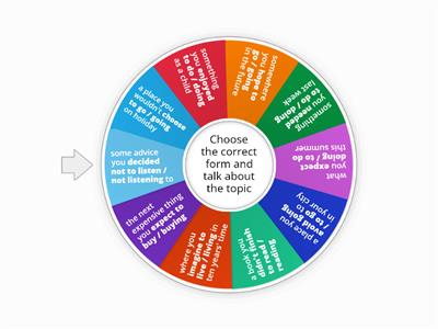 Verb Patterns (-ing and infinitive)