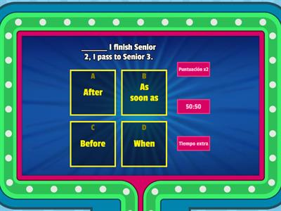 Adverbial clauses of time