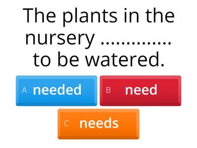 Subject Verb Agreement 