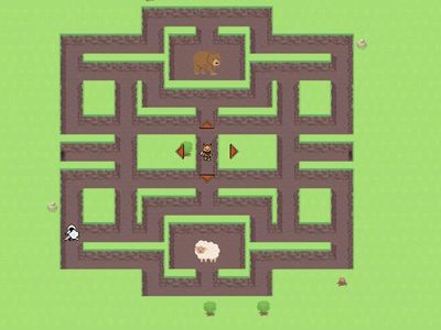 letra Oo (vocal) laberinto