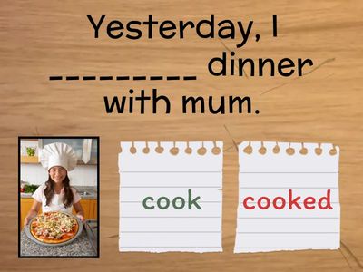 Simple past - Regular verbs