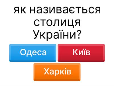 Вікторина про Україну