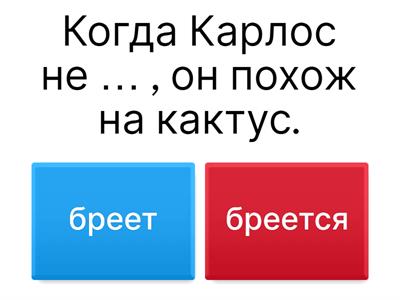 B1 Урок 4 Возвратные глаголы