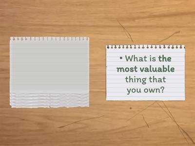 A2. Superlatives: Speaking cards