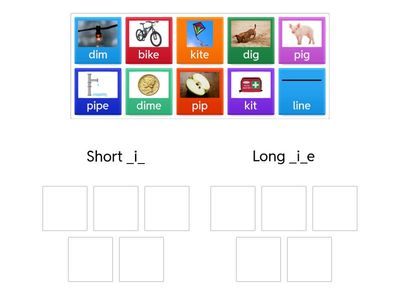 Magic 'e' Short i or Long i