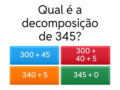 Decomposição de Números Inteiros