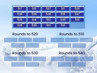  Rounding to the Nearest 10 1.0. (Whole Numbers with 3 digits)