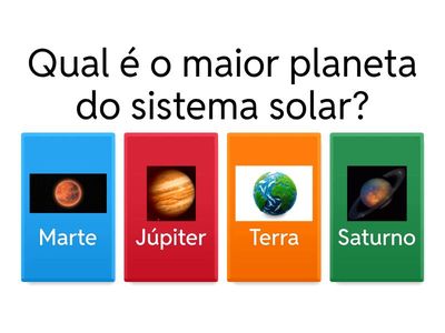QUIZ - SISTEMA SOLAR