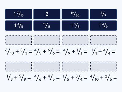 Vamos somar frações