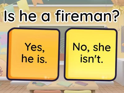 Is he...? Is she...?