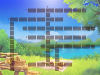 house chores 6e crosswords