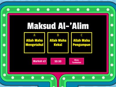 AKIDAH TAHUN 3 (AL-'ALIM DAN AL-HAKIM)